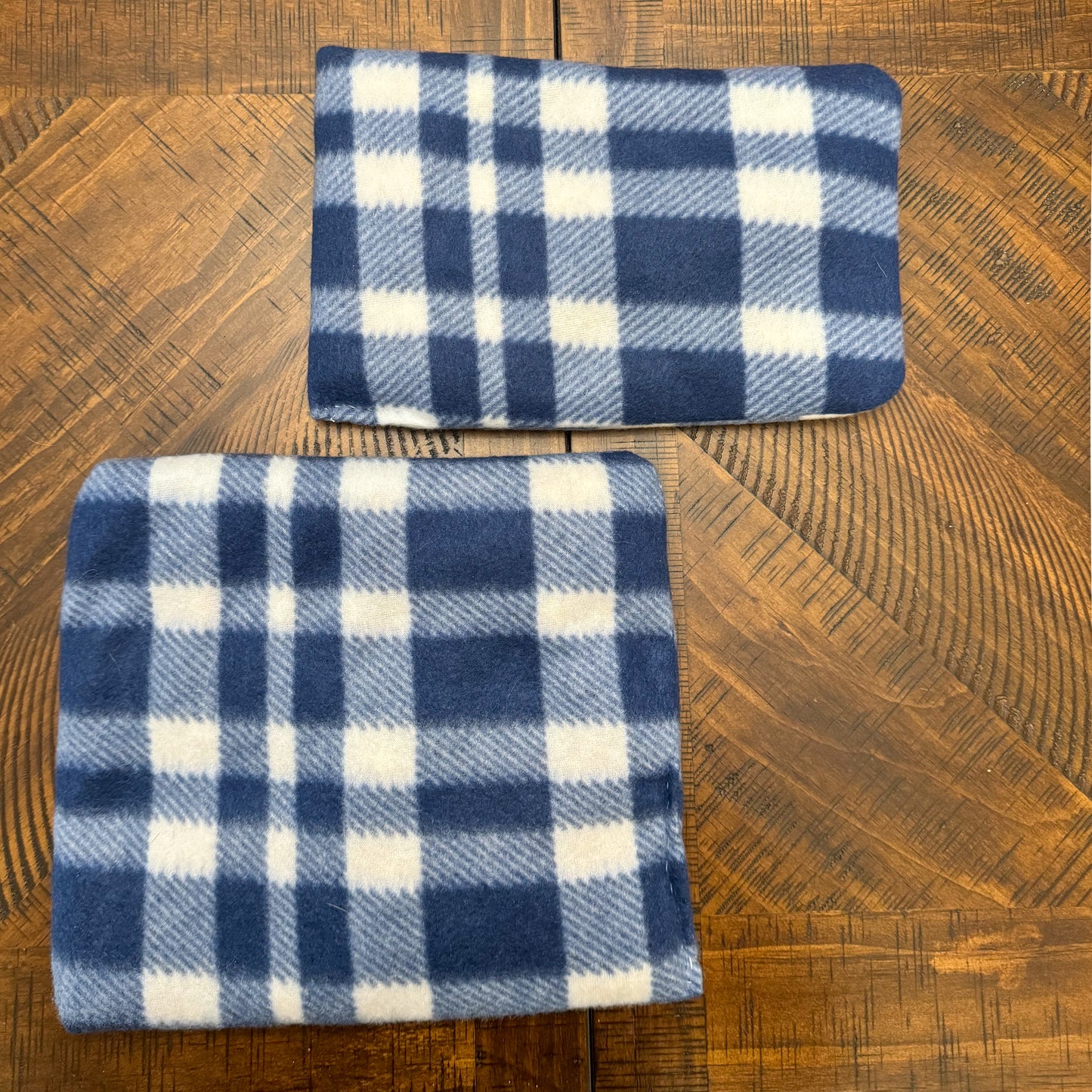 Blue Plaid Heating Bag