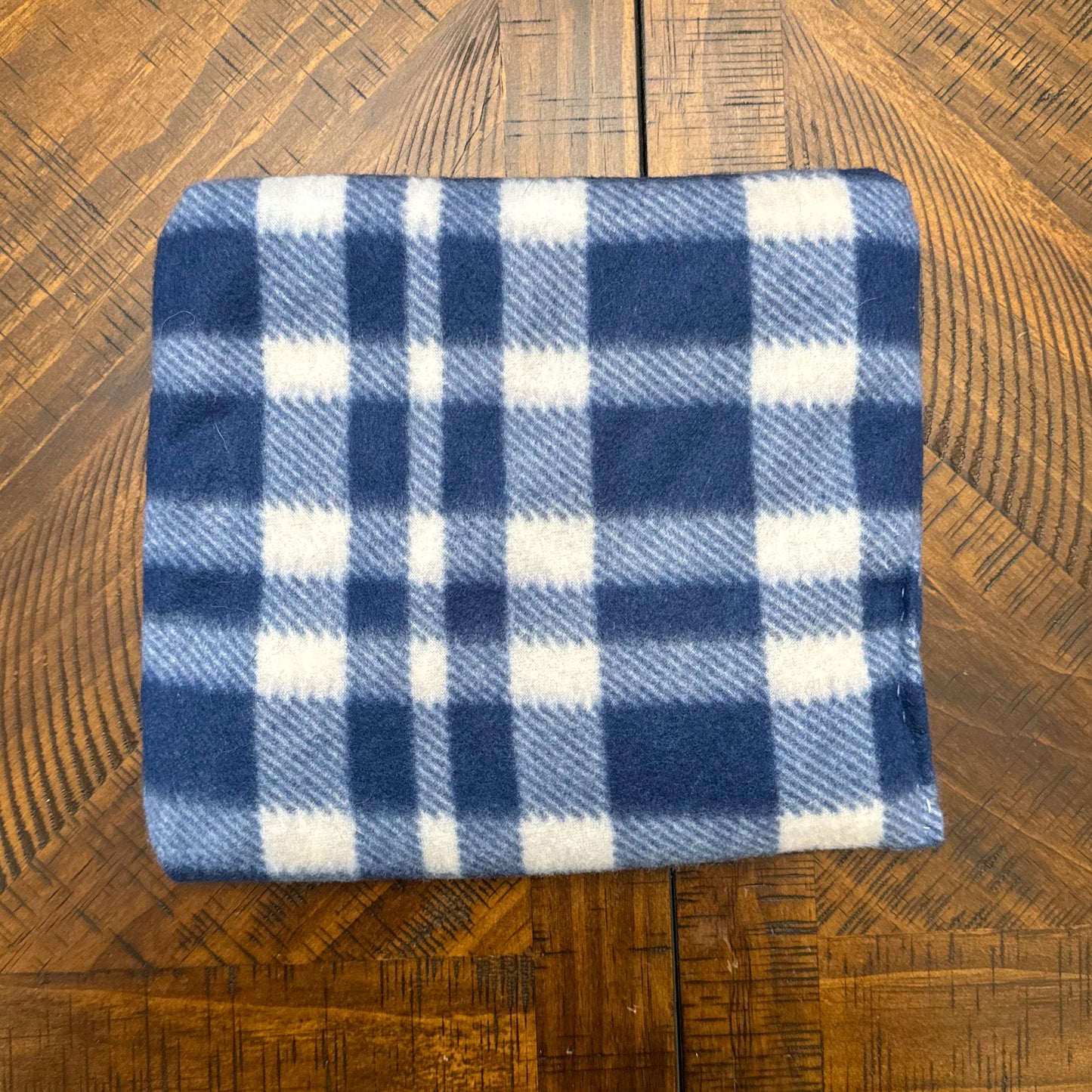 Blue Plaid Heating Bag